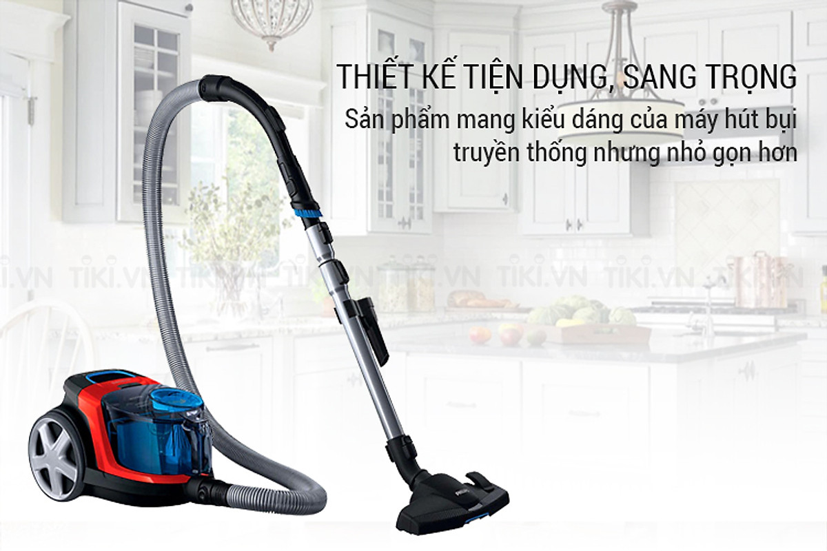Máy Hút Bụi Philips FC9351 (1900W) - Đỏ - Hàng chính hãng