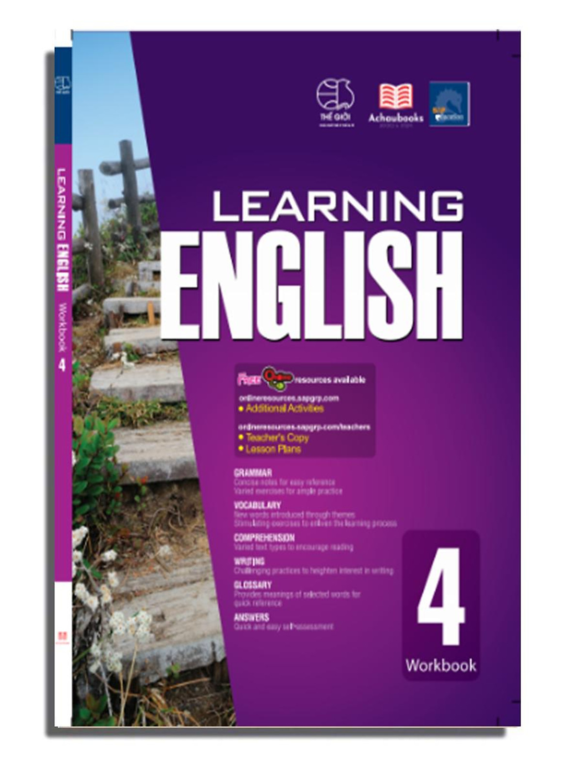 Sách learning english 4 tiếng anh lớp 4 ( 9 - 10 tuổi )