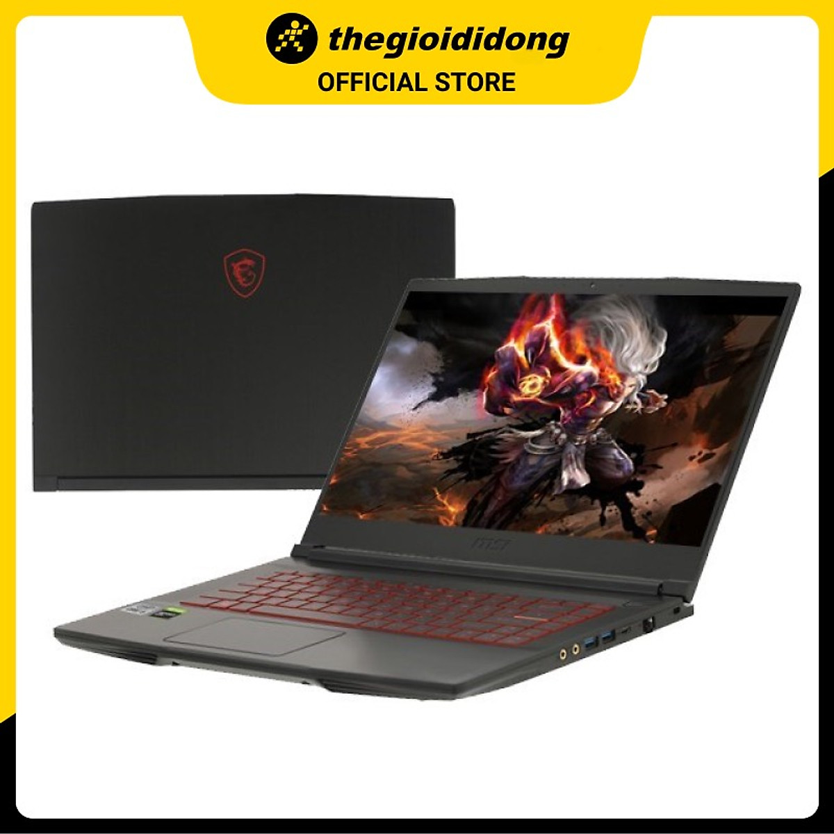 Laptop MSI Gaming GF63 Thin 10SC i5 10500H/8GB/512GB/4GB GTX1650 Max-Q/Win10 (805VN) - Hàng chính hãng