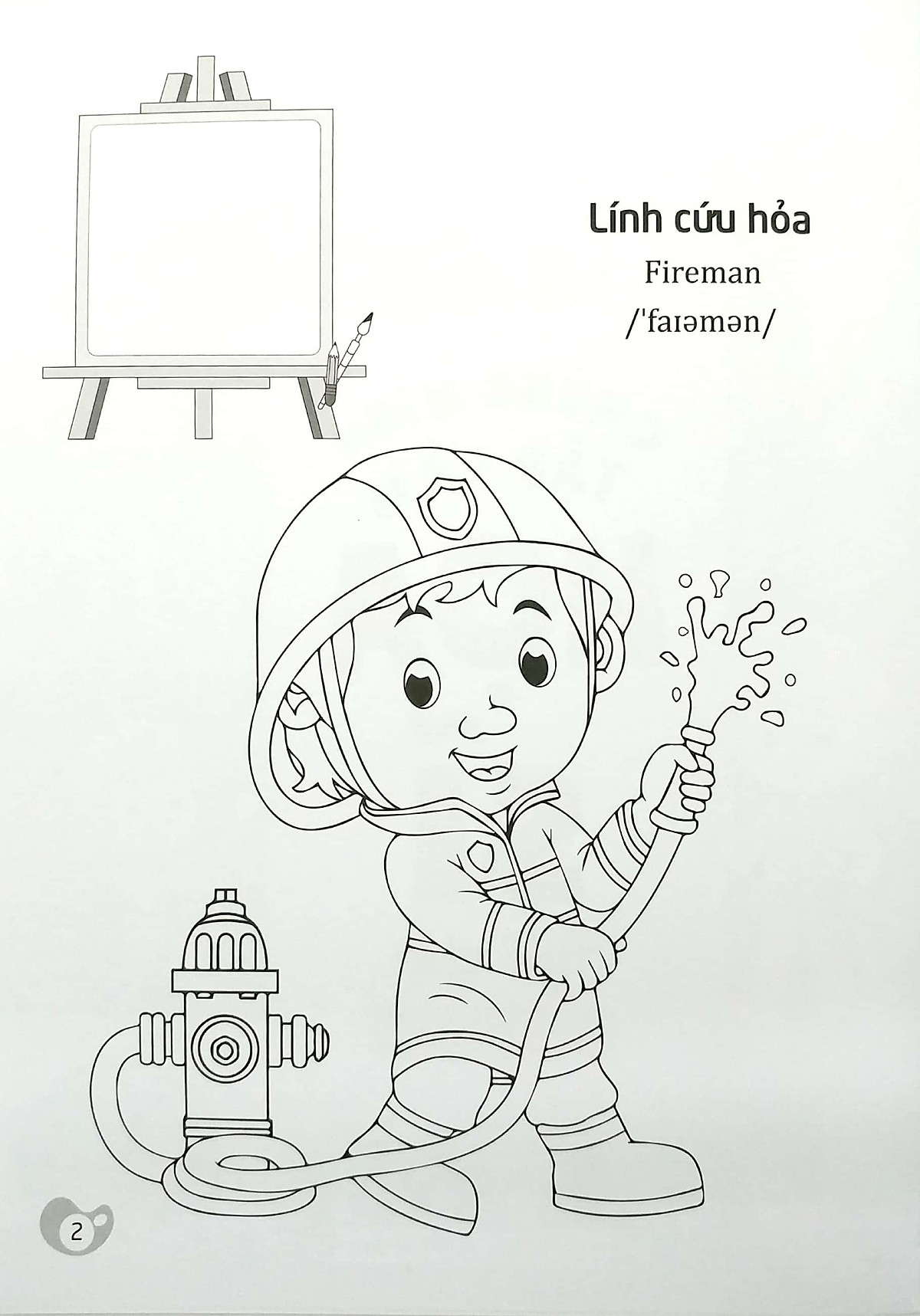 Sách Em Tập Vẽ Và Tô Màu  Người Thân Và Nghề Nghiệp  MINH LONG BOOK