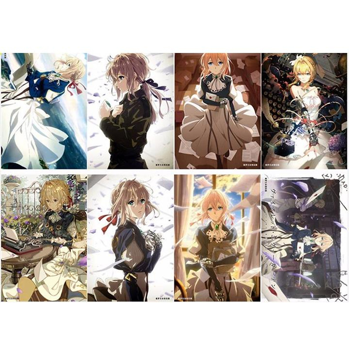 Mô hình nhân vật mica standee VIOLET EVERGARDEN BÚP BÊ KÝ ỨC in hình anime  chibi trang trí trưng bày  Shopee Việt Nam