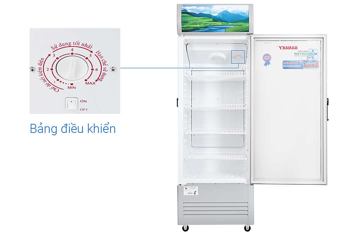 Tủ Mát Sanaky VH-308KL (240L) - Hàng Chính Hãng - Chỉ giao tại HCM