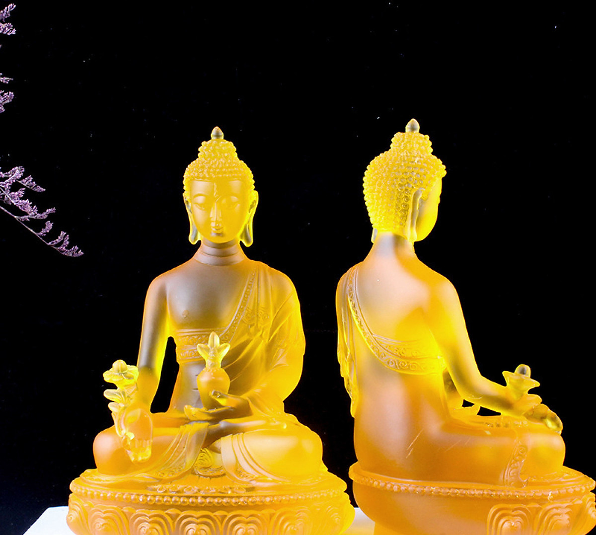Tượng Thất Phật Dược Sư Đá Lưu Ly 12cm  Shop văn hóa phẩm phật giáo phong  thủy