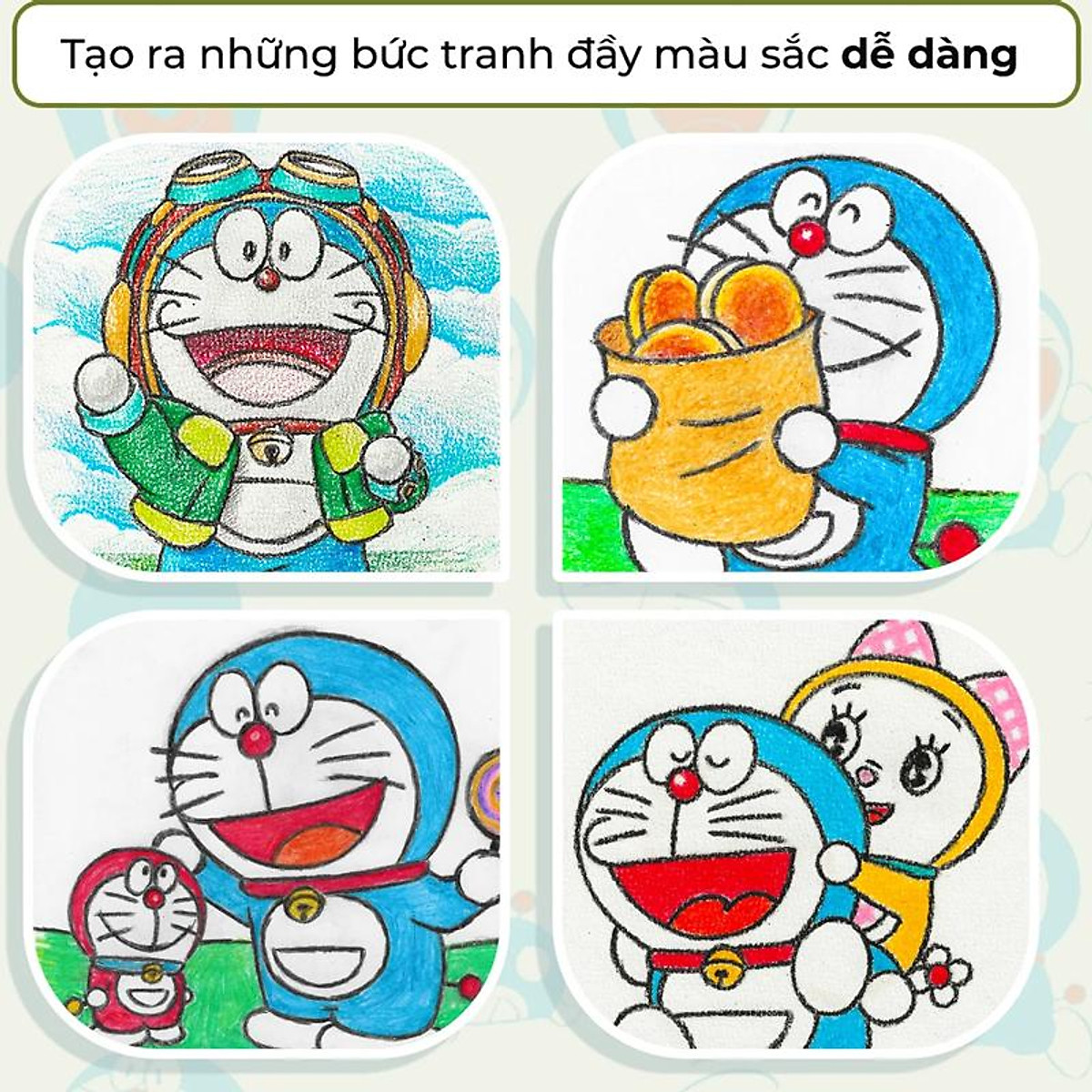 Bút Sáp Màu CR-C05/DO (16 Màu)