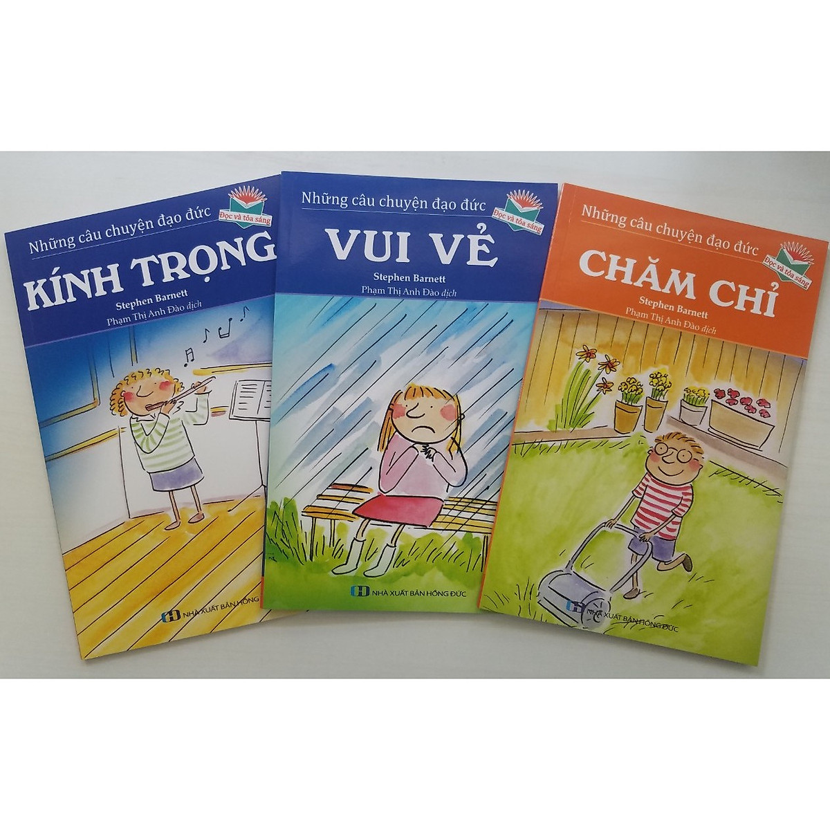 Combo Những Câu Chuyện Đạo Đức: Kính Trọng + Vui Vẻ + Chăm Chỉ