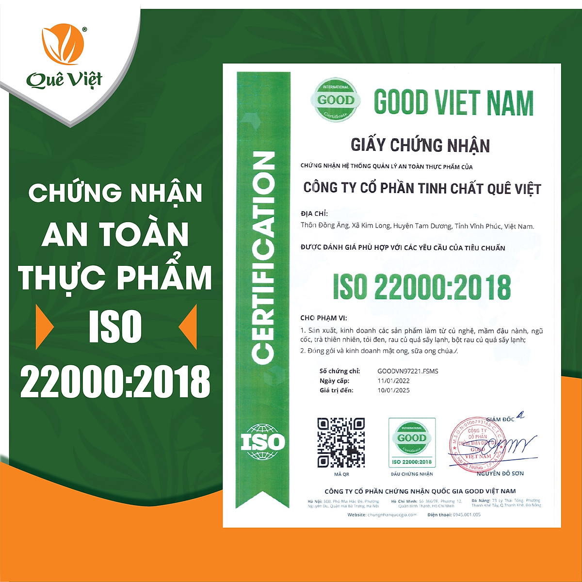 Viên Tinh nghệ sữa ong chúa Quê Việt - tăng sức đề kháng, kháng viêm, chống oxy hóa, ngăn ngừa ung thư