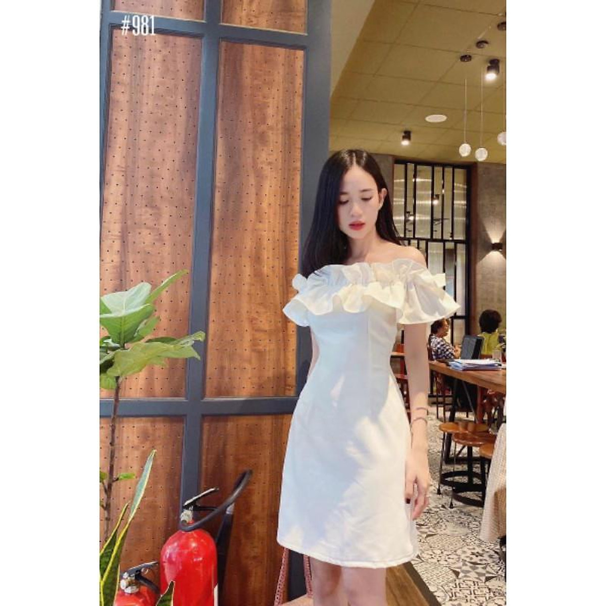 Váy Baby Doll Cổ Nơ Màu Trắng Váy Bánh Bèo Tiểu Thư   Hazomicom  Mua  Sắm Trực Tuyến Số 1 Việt Nam