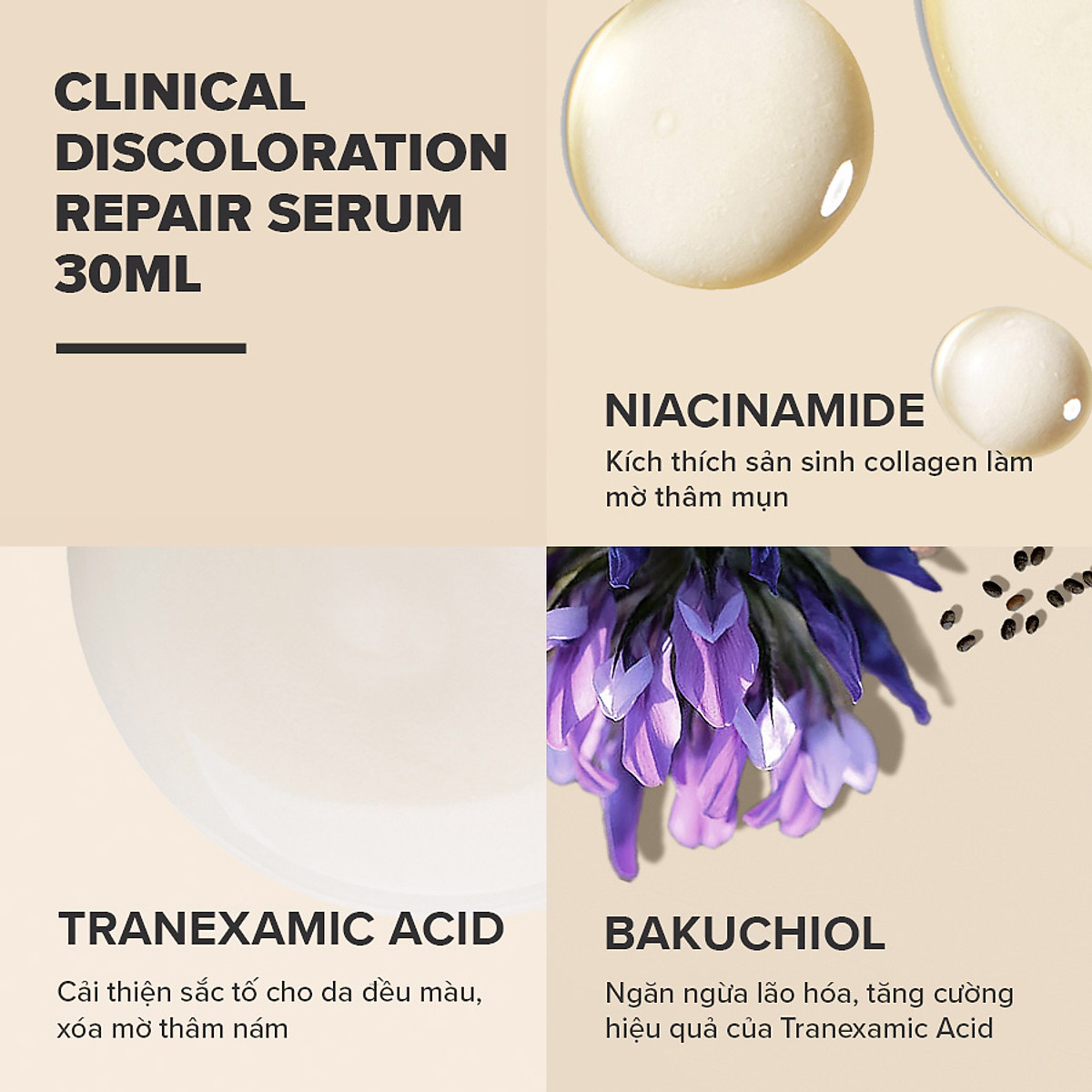 Tinh chất làm mờ thâm nám và đều màu da tối ưu Paula's Choice Clinical Discoloration Repair Serum 30ml 8040