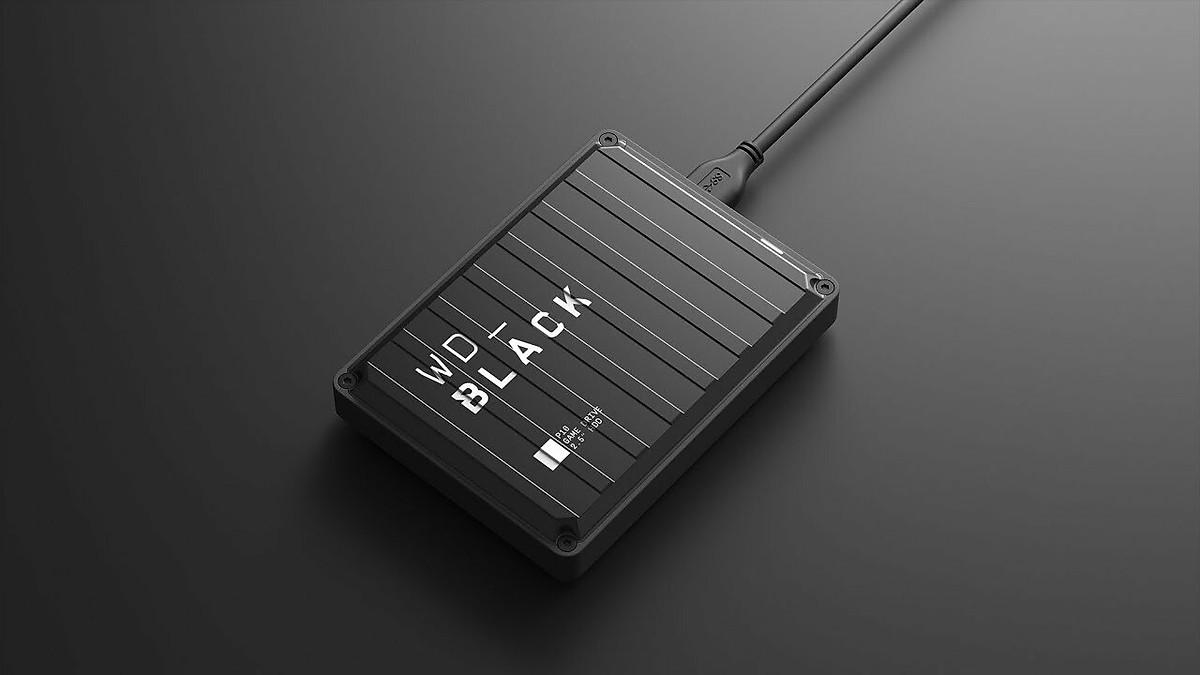 Ổ Cứng Di Động HDD WD Black P10 2.5 inch USB 3.2 - Hàng Nhập Khẩu