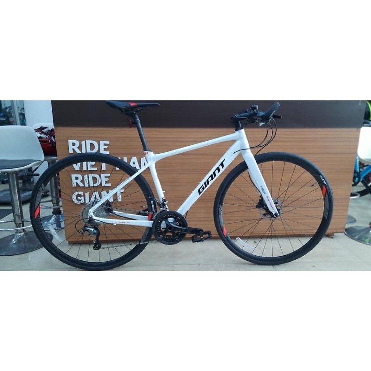 Xe đạp GIANT FASTROAD SL1 2019 - Trắng 