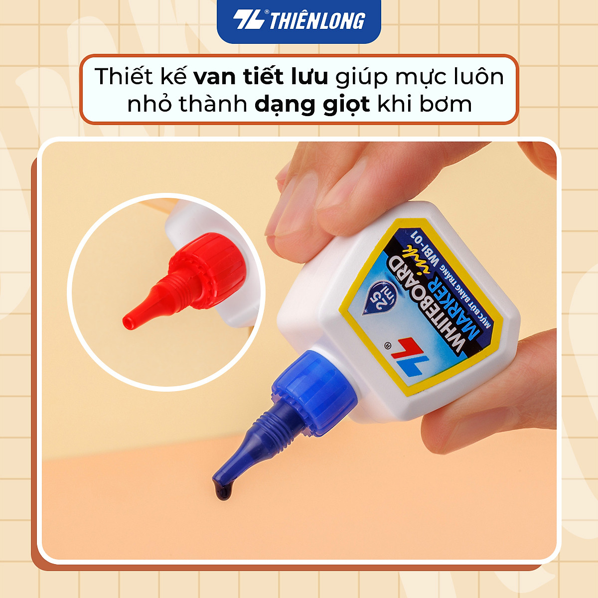 Mực bút lông bảng Thiên Long WBI-01