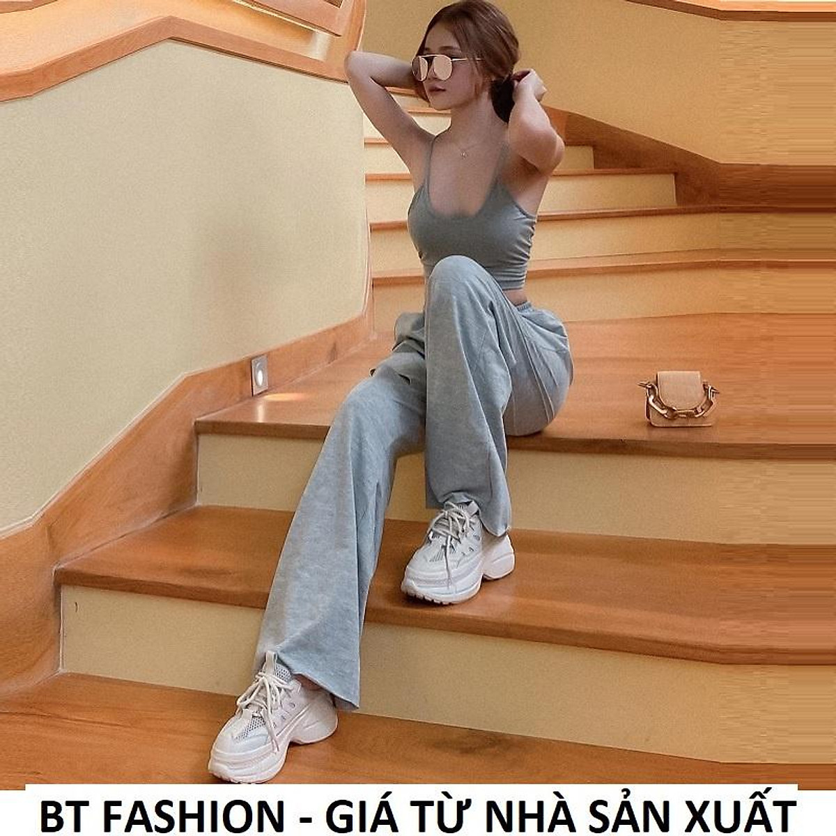 Quần Thể Thao Jogger Nữ Thời Trang Hot BT Fashion (Rách Đùi) + Hình thật, Video