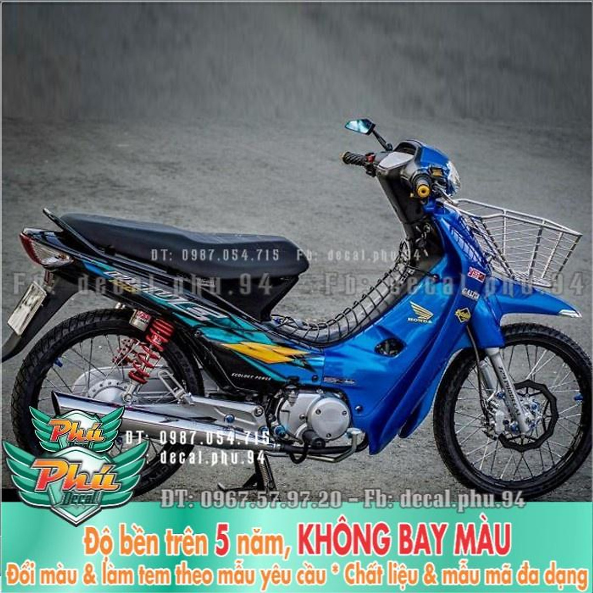 Wave độ và chiếc biển số không thể đáng yêu hơn  Tin tức iMotorbike