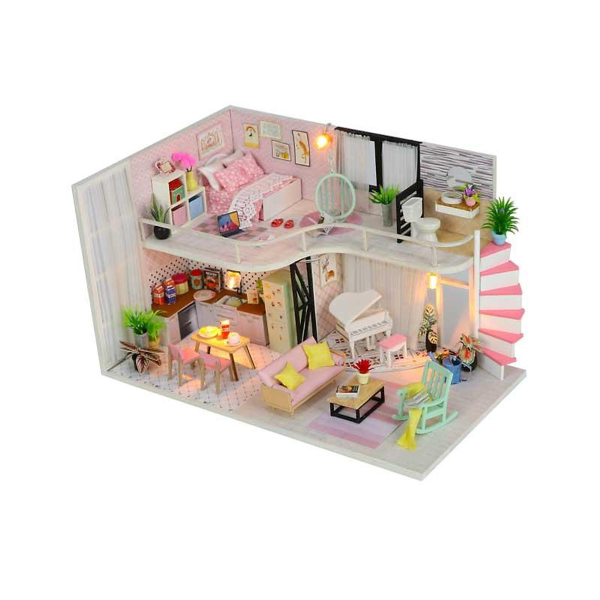 Giảm giá Mô hình tự lắp ráp ký ức bếp quê miền tây thu nhỏ  thế giới tí  hon  khói lam chiều  mt01  BeeCost
