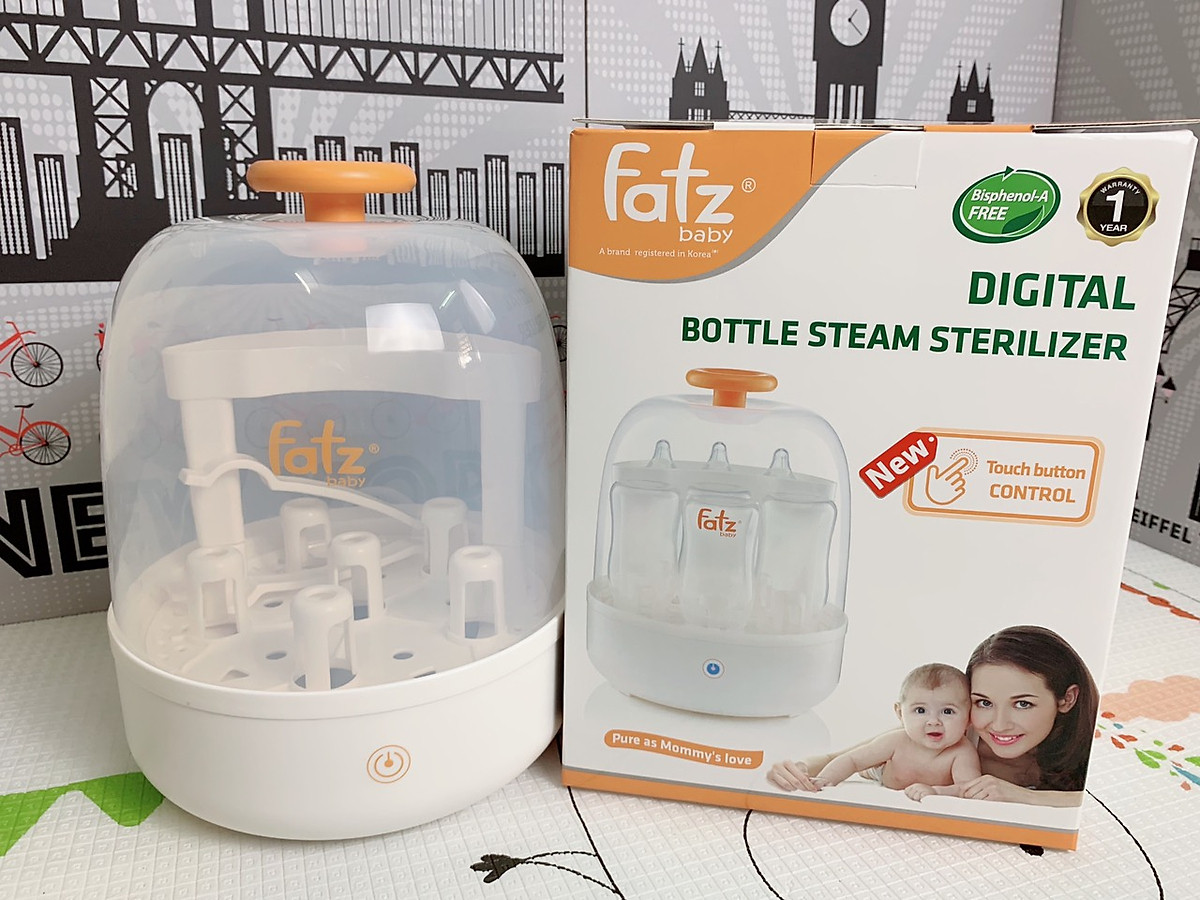 Máy tiệt trùng bình sữa hơi nước điện tử Fatz FB4036SL - CHÍNH HÃNG / TẶNG  KHẨU TRANG CHO BÉ | Tiki