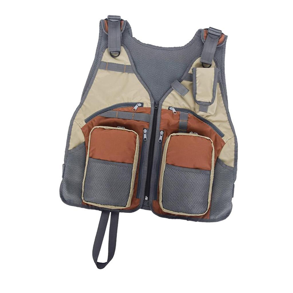 Amazoncom Lixada Fly Fishing Vest MultiPockets Breathable Mesh for  Outdoor Fishing Activities  Sports  Outdoors