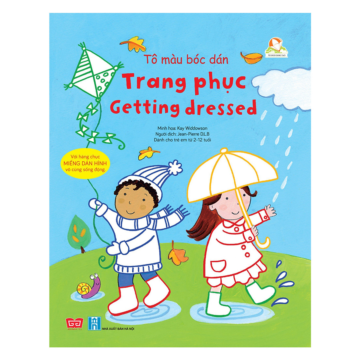 Tô Màu Bóc Dán - Trang Phục - Getting Dressed