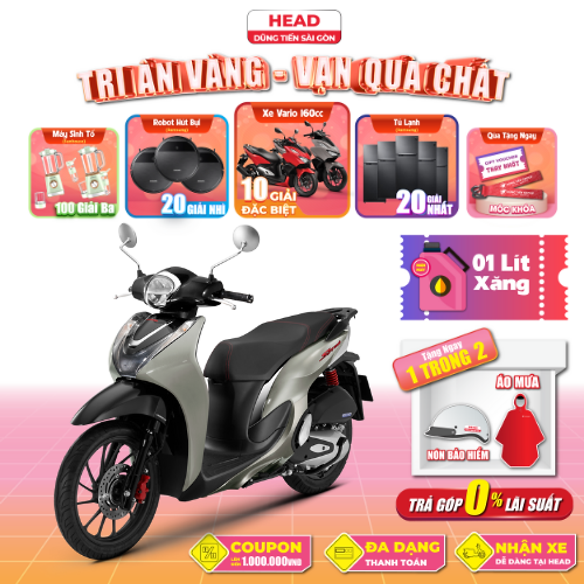 Xe Máy Honda SH Mode 2023 - Phiên Bản Thể Thao - Phanh ABS - Xe tay ga