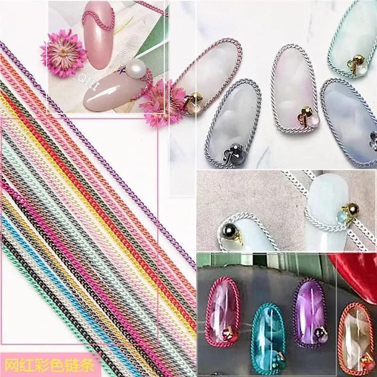 Khám phá với hơn 63 về mẫu nail dây xích hay nhất  Starkid