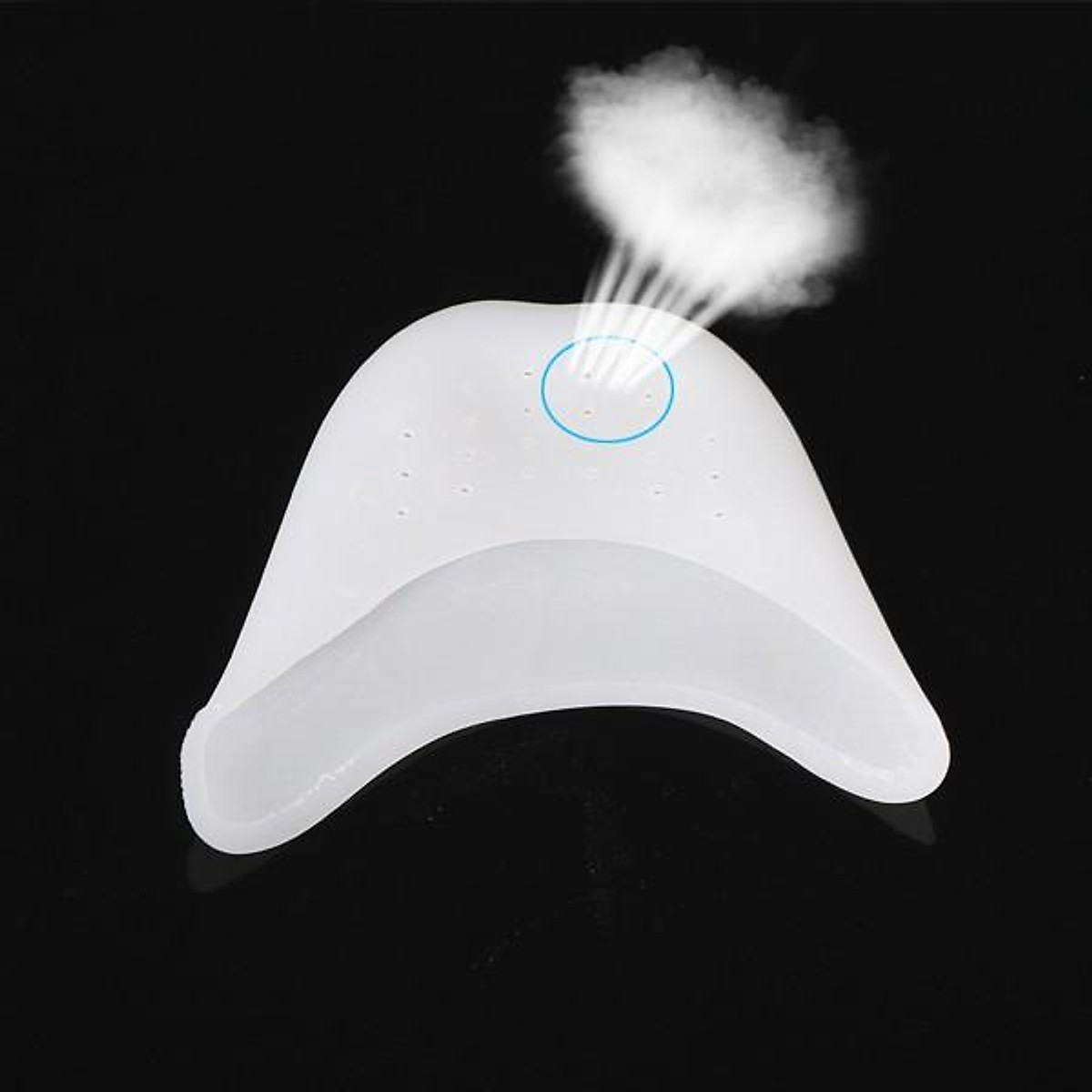 COMBO 2 BỘ MIẾNG ĐỆM MŨI GIÀY ÊM CHÂN SILICON (MÀU TRẮNG)