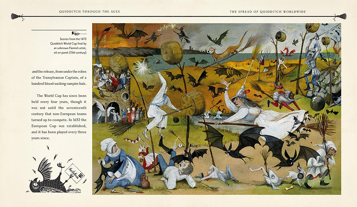 Quidditch Through The Ages - Illustrated Edition : A Magical Companion To The Harry Potter Stories