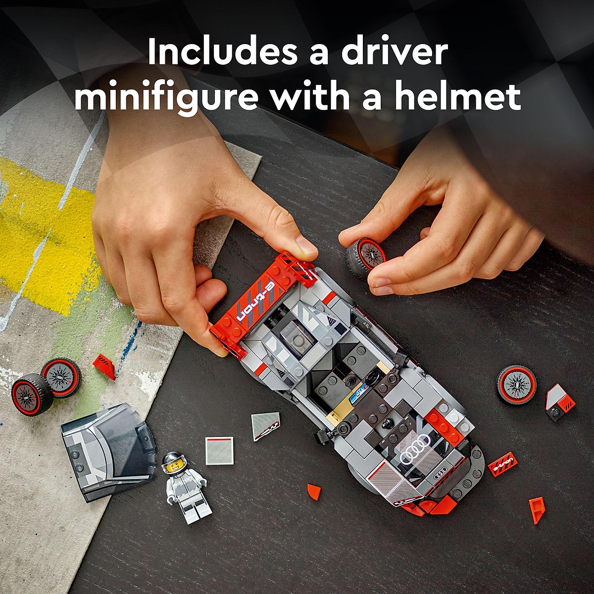 LEGO SPEED CHAMPIONS Đồ chơi lắp ráp Siêu xe thể thao Audi S1 e-tron quattro