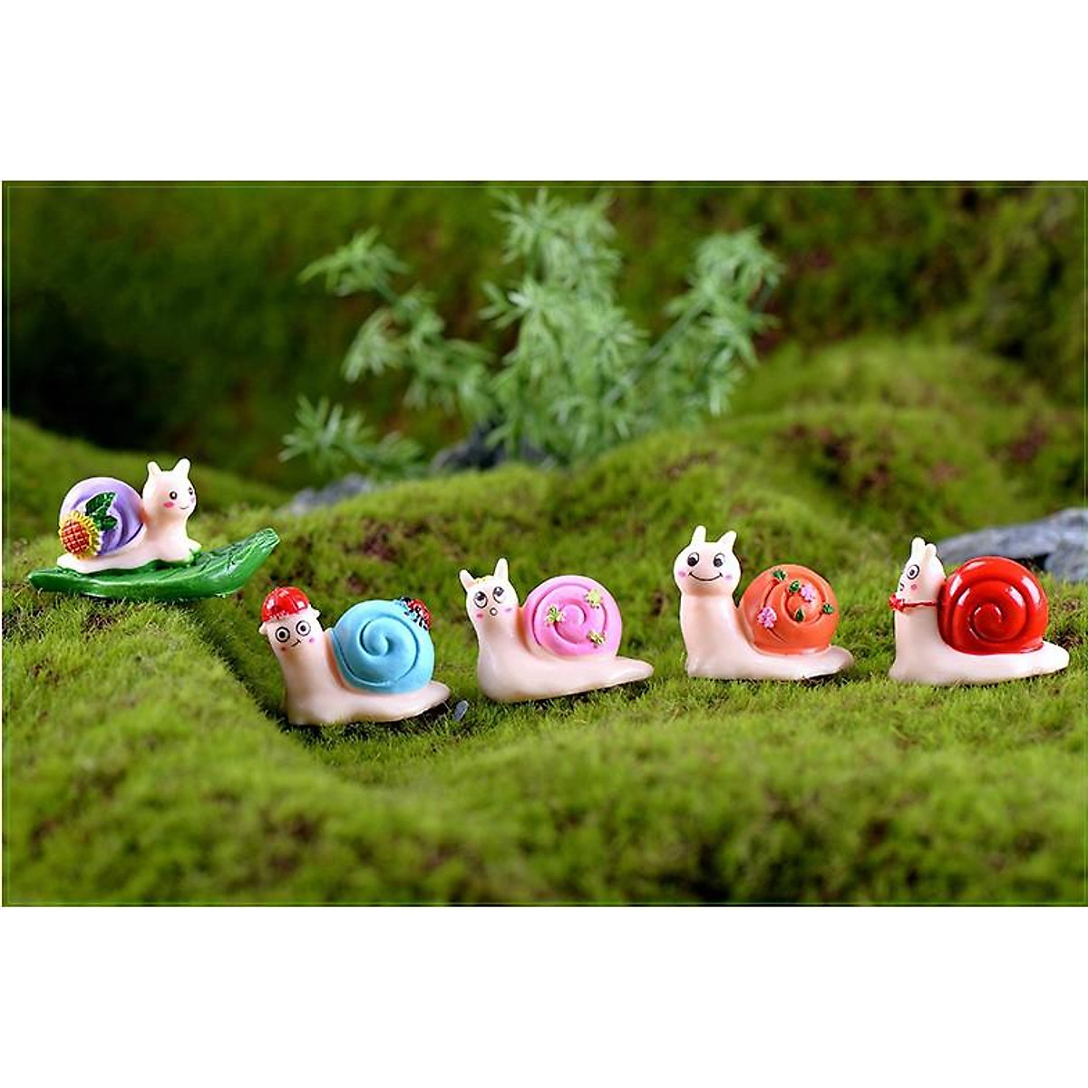 Mua Kho-Hn * Mô Hình Ốc Sên Phong Cách Cartoon Cho Các Bạn Trang Trí Tiểu  Cảnh, Terrarium, Móc Khóa, Diy - Cam Tại Lmcmallstore