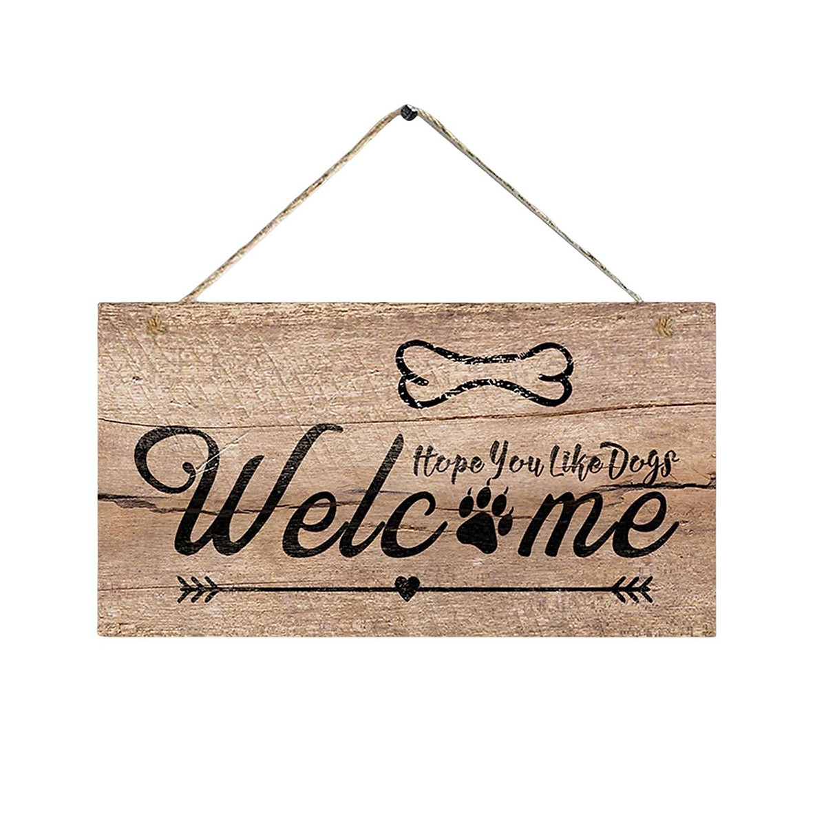 Welcome Sign for Front Door Wall Art Decor for Holiday Window ...