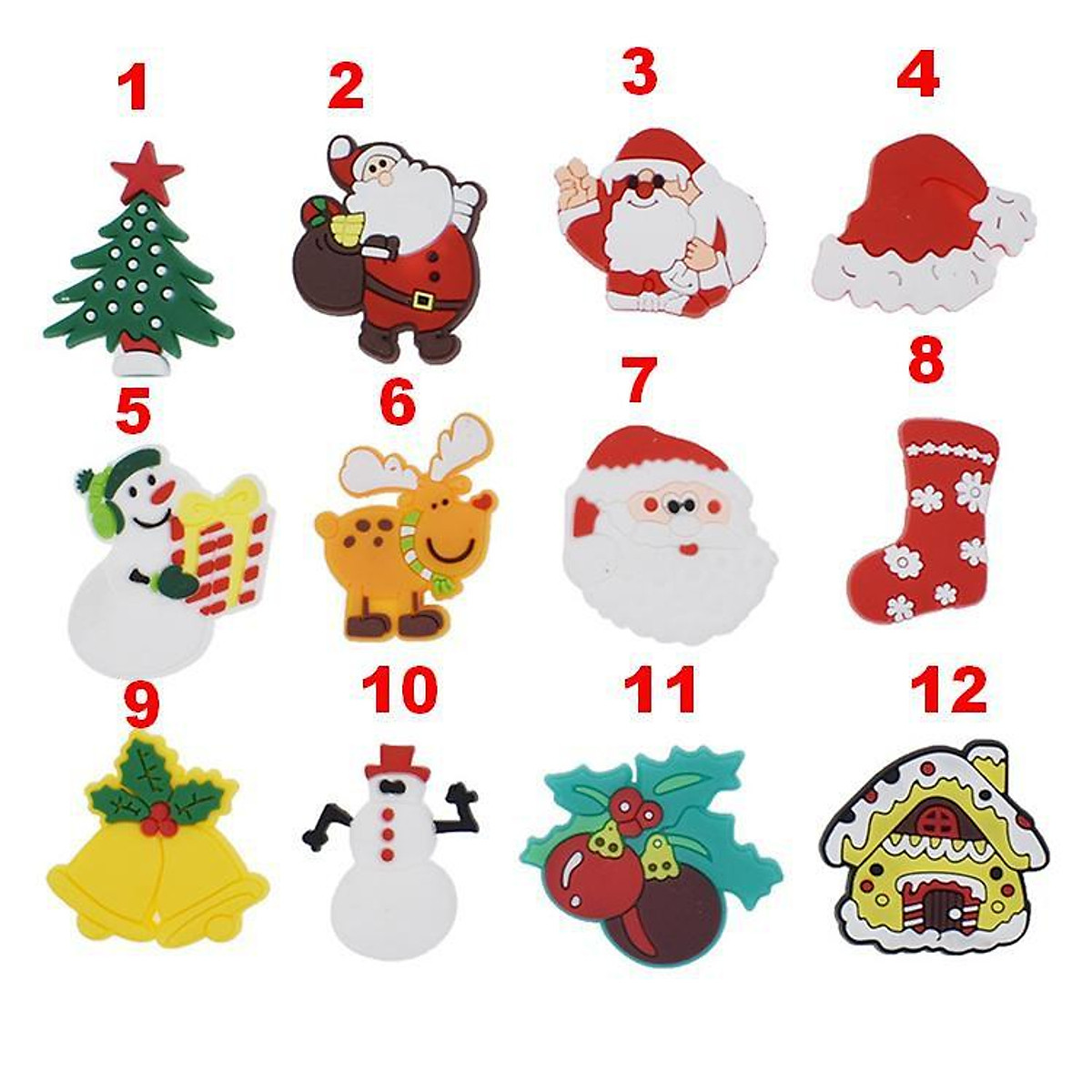 Nút cài dép-JIBBITZ-Charm-Sticker đẹp xuất sắc