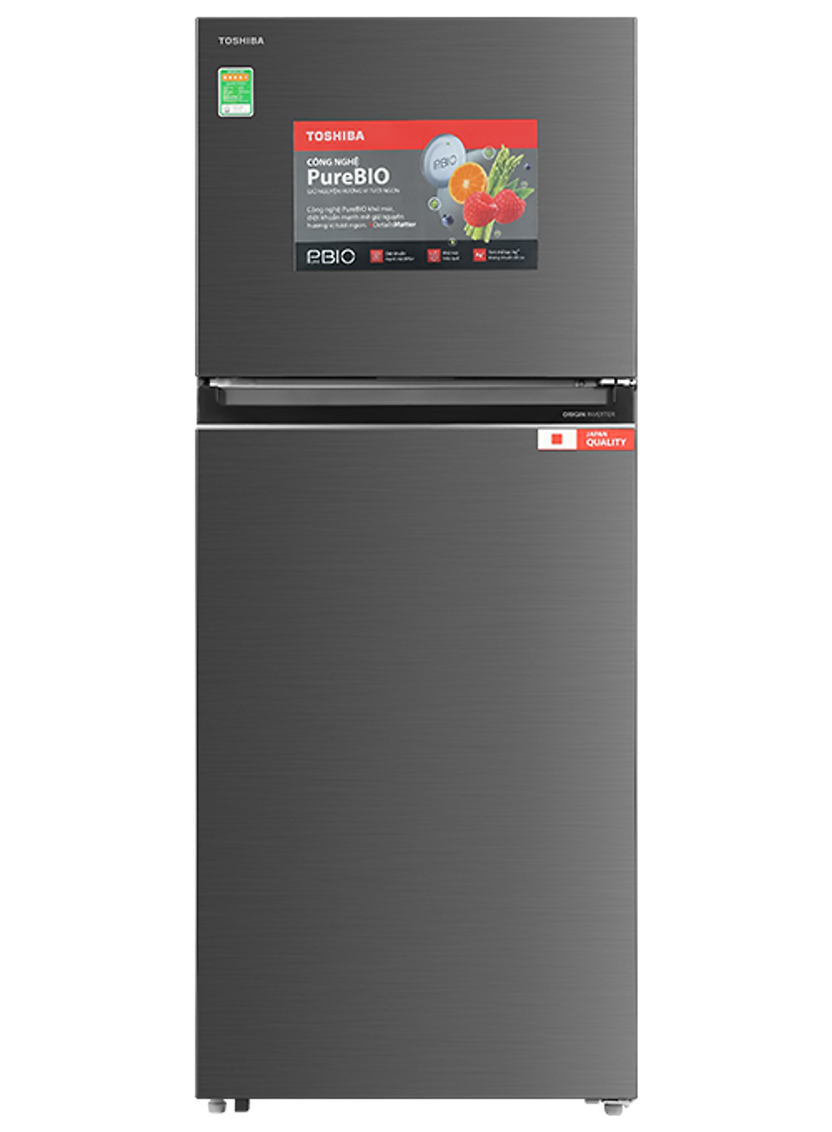 Tủ lạnh Toshiba Inverter 411 lít GR-RT559WE-PMV(58)-MM - Hàng chính hãng - Chỉ giao HCM