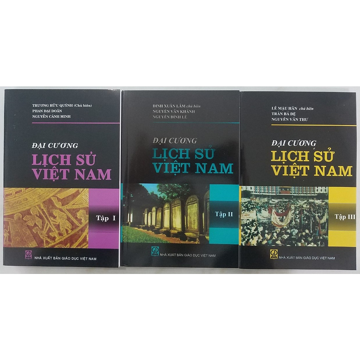 Đại Cương Lịch Sử Việt Nam 3 tập (combo)
