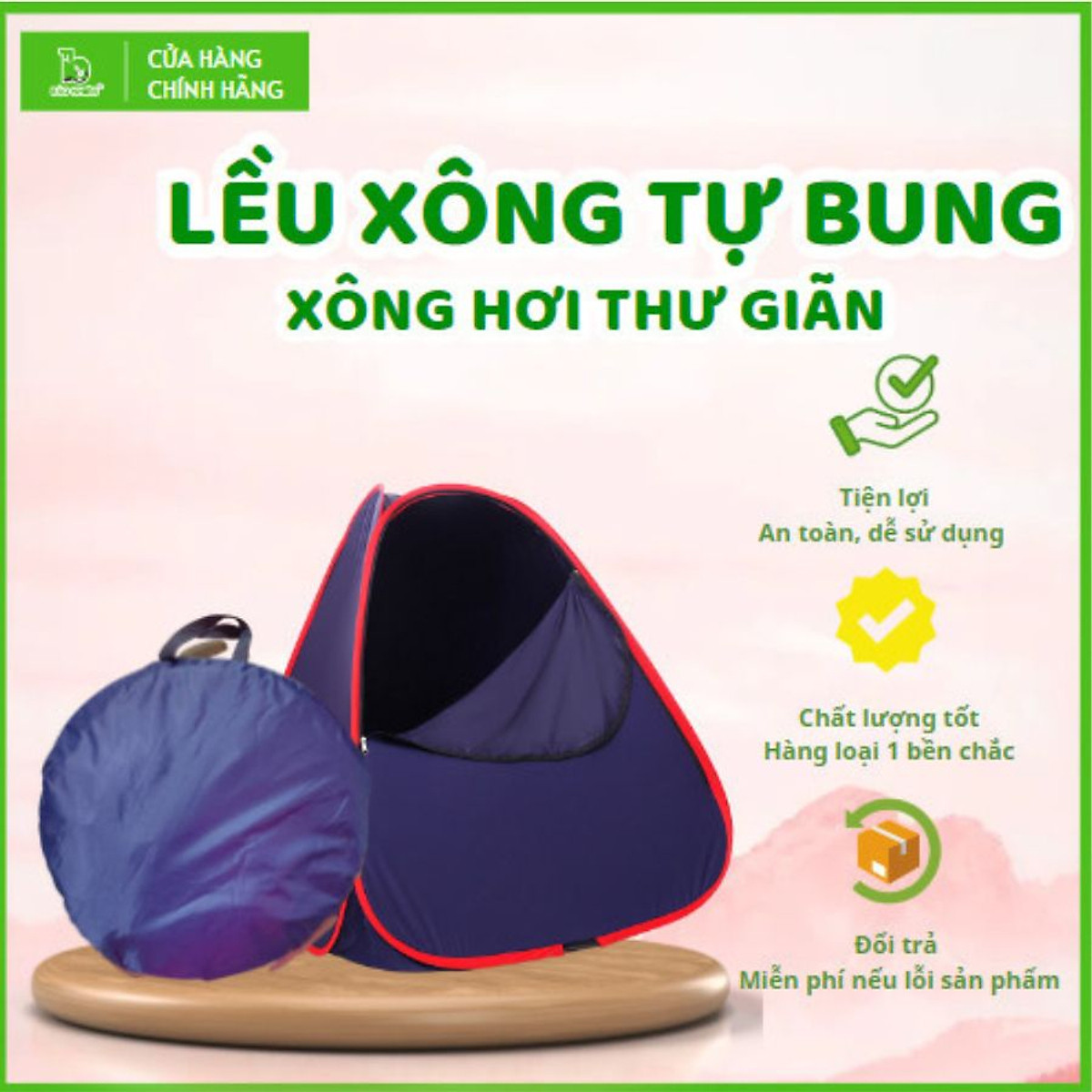 Lều Xông Hơi Cung Đình Bảo Nhiên