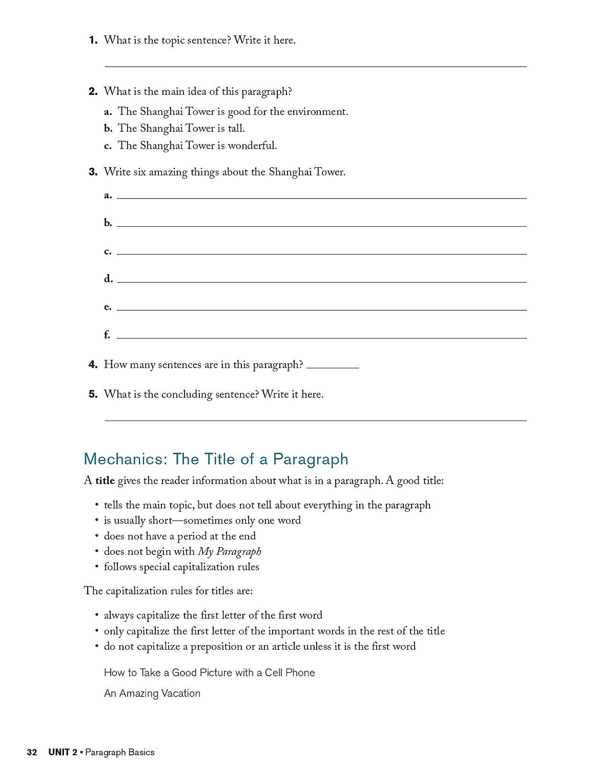 Great Writing 1: Student Book With Online Workbook