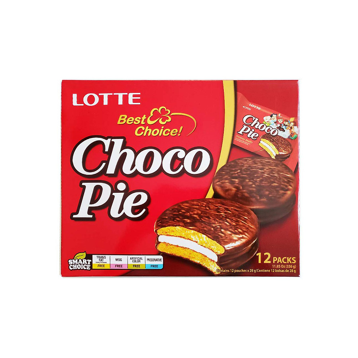 Mua Bánh Lotte Choco pie hộp 336g tại Siêu thị Vital Mart