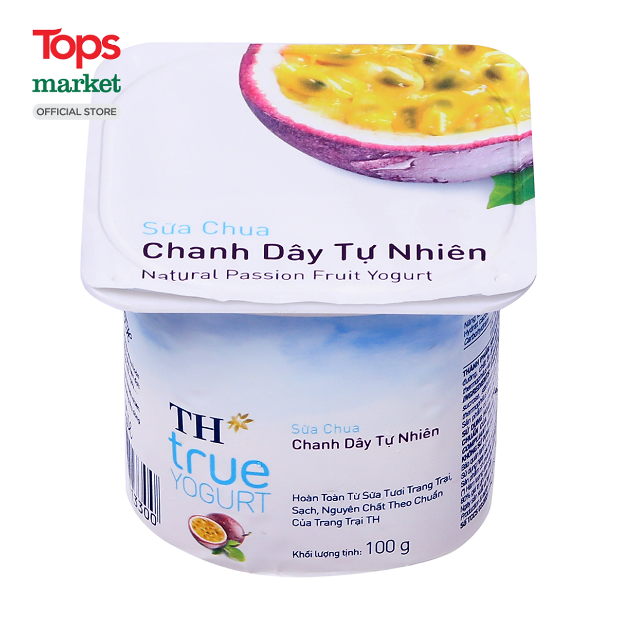 Sữa Chua TH True Milk Chanh Dây 4*100G - Sữa chua, phô mai
