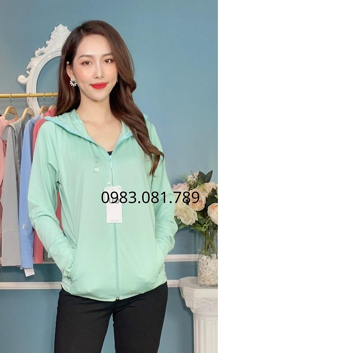Áo Chống Nắng Nữ Thông Hơi Siêu Hot Chống Tia UV