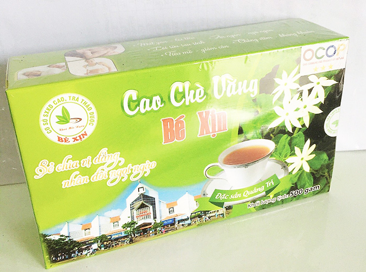 CAO CHÈ VẰNG SẺ THƯƠNG HIỆU BÉ XỊN CAM KẾT LỢI SỮA GIẢM MỠ BỤNG HIỆU QUẢ HỘP 500G