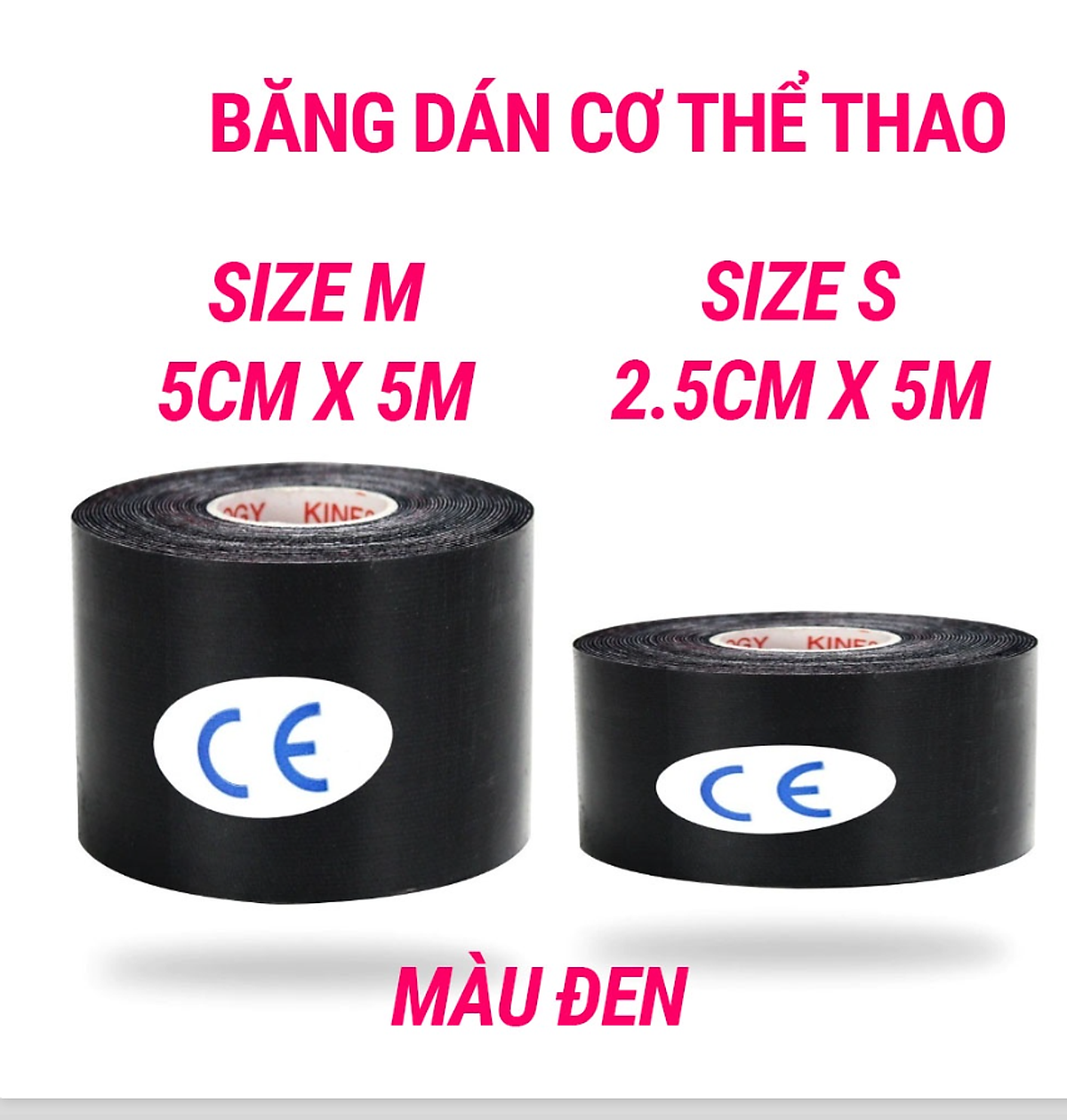 Băng keo dán cơ thể thao dododios chất liệu cao cấp chống chấn thương, bảo vệ trong quá trình tập gym, băng dán thể thao, băng dán cơ tay, băng dán cơ chân - Hàng chính hãng