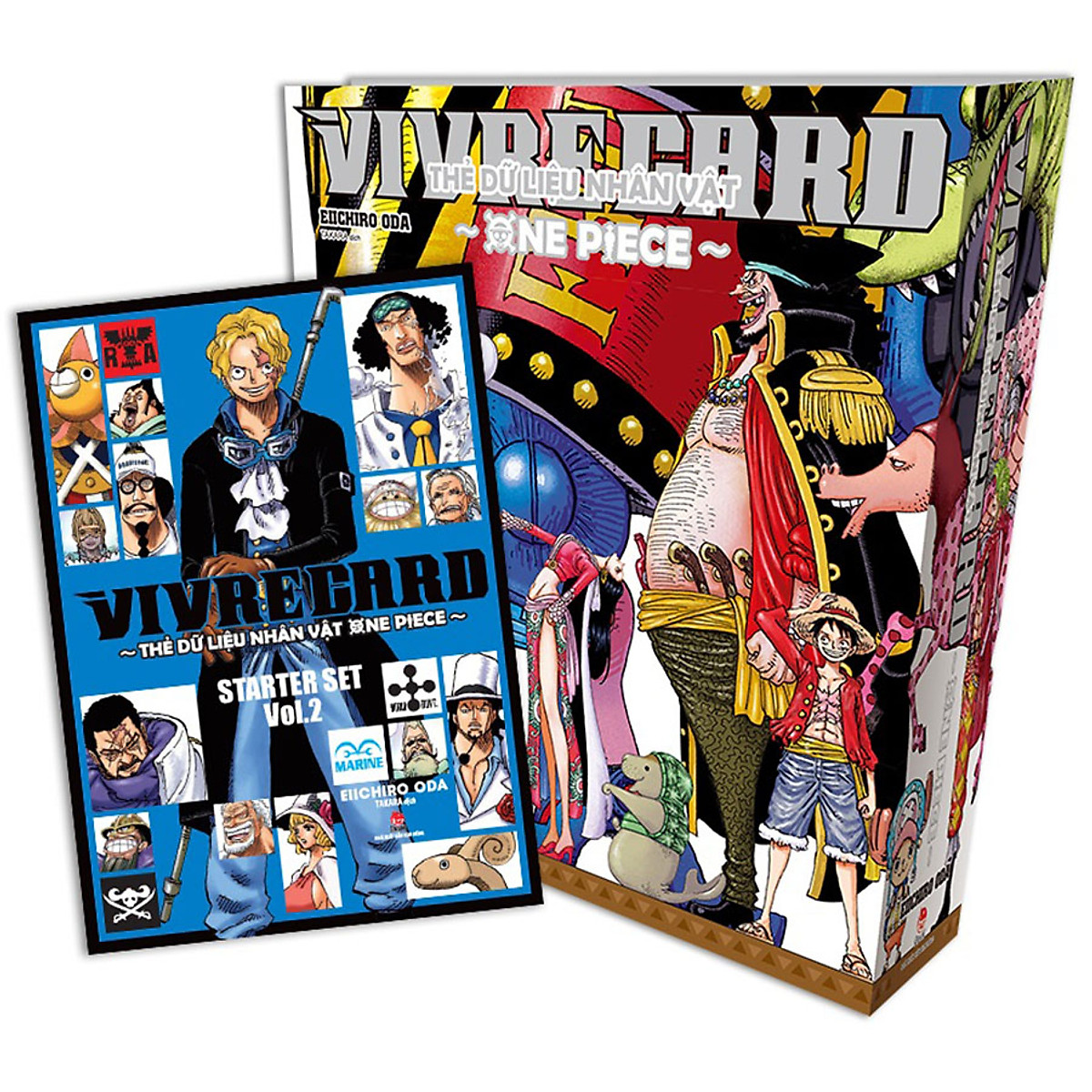 Vivre Card One Piece Starter Set: Cùng bắt đầu chuyến phiêu lưu của mình cùng Luffy và các thành viên trong băng hải tặc Mũ Rơm. Bạn sẽ không cần lo lắng vì chưa biết thông tin về những nhân vật, Vivre Card One Piece Starter Set sẽ giúp bạn giải đáp tất cả thắc mắc đó. Đặc biệt, Vivre Card được thiết kế rất đẹp mắt và bằng chất liệu cao cấp.