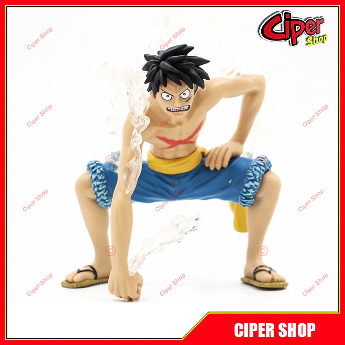 Mô hình Luffy buff Gear 2 - Mô hình One Piece | Tiki