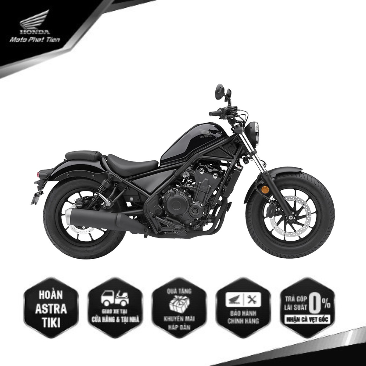 Mô tô Honda Rebel 500cc giá chỉ 180 triệu đồng tại Việt Nam  iSpeed