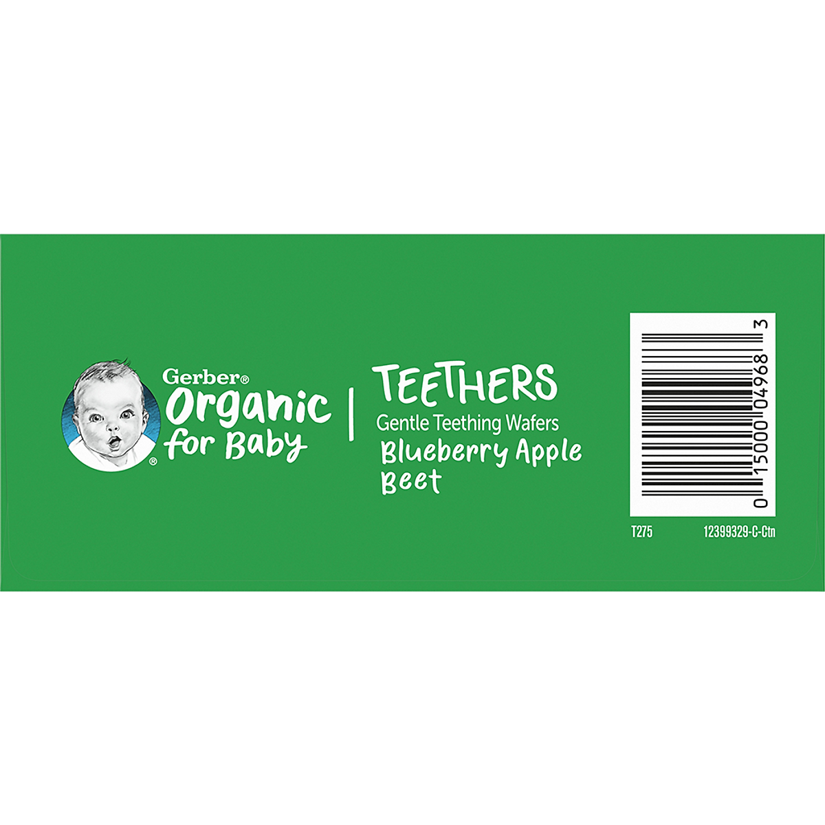 Bánh Gạo Hữu Cơ Gerber Organic vị Việt Quất Táo Củ Cải Đỏ 48g cho trẻ trên 7 tháng tuổi