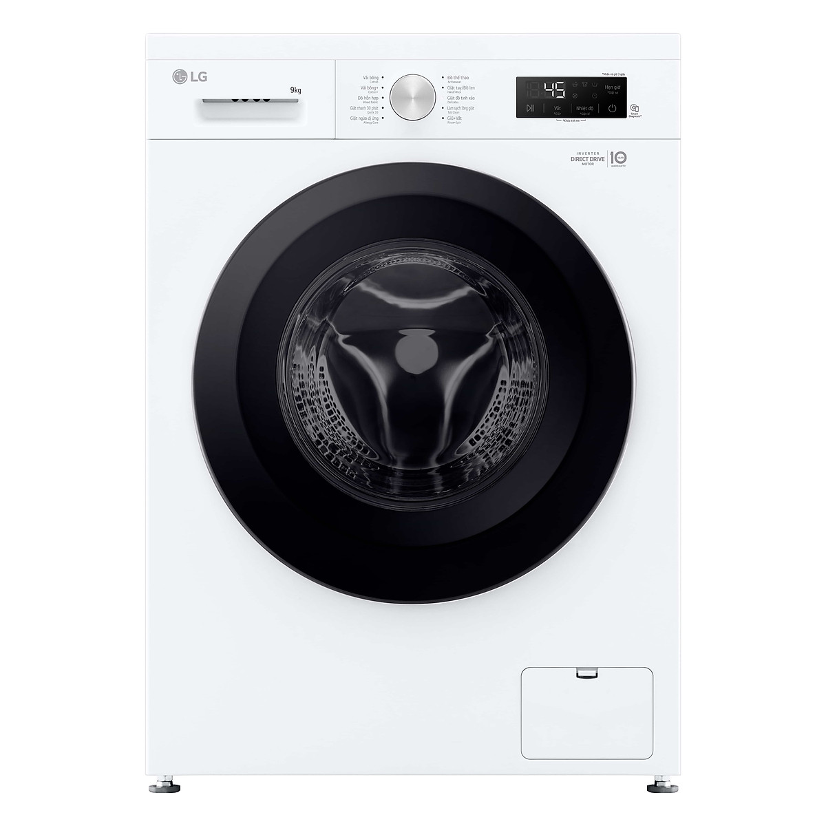 Máy giặt LG Inverter 9 kg FB1209S6W1 - Hàng Chính Hãng