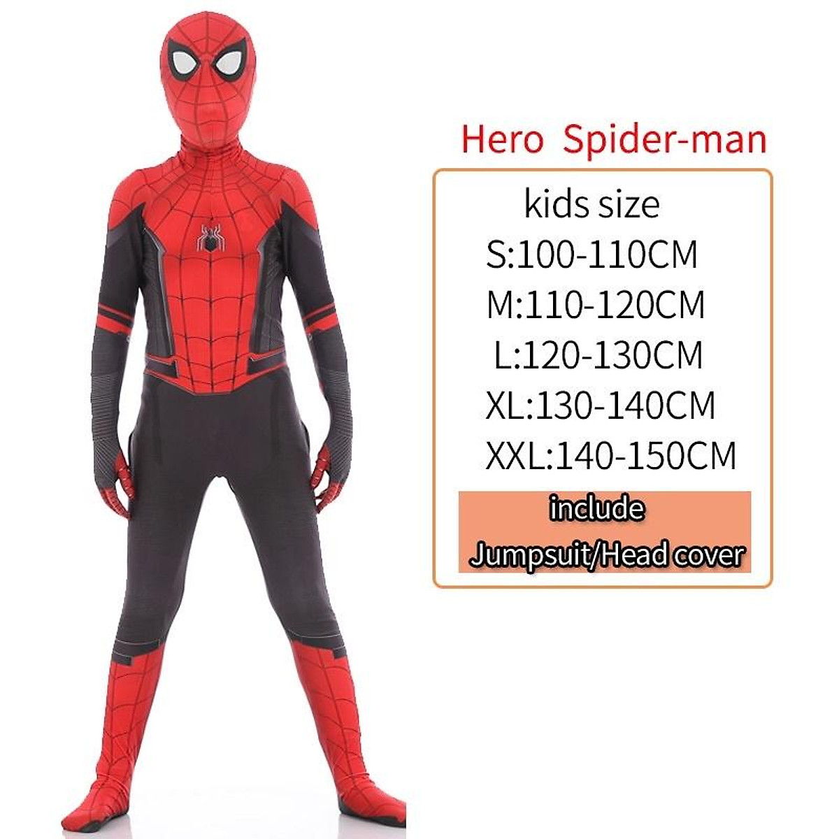 Trang phục hoá trang cho bé bộ hoá trang Người Nhện Spiderman đỏ ...