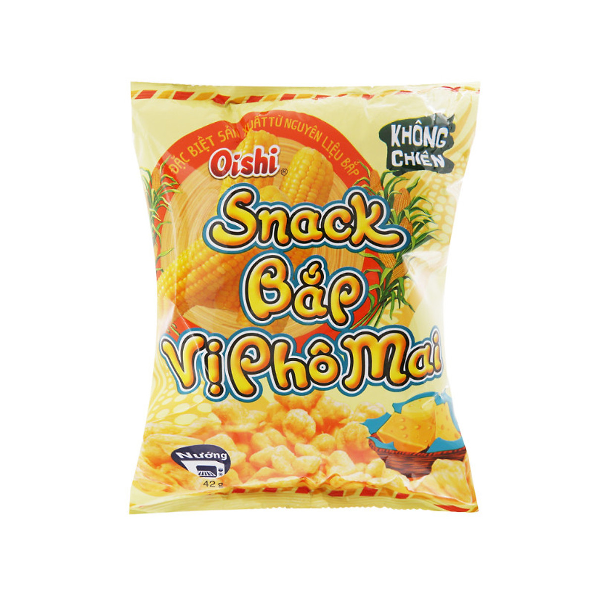 Snack Bắp Vị Phô Mai Oishi Gói 40G - 44812 | Tiki