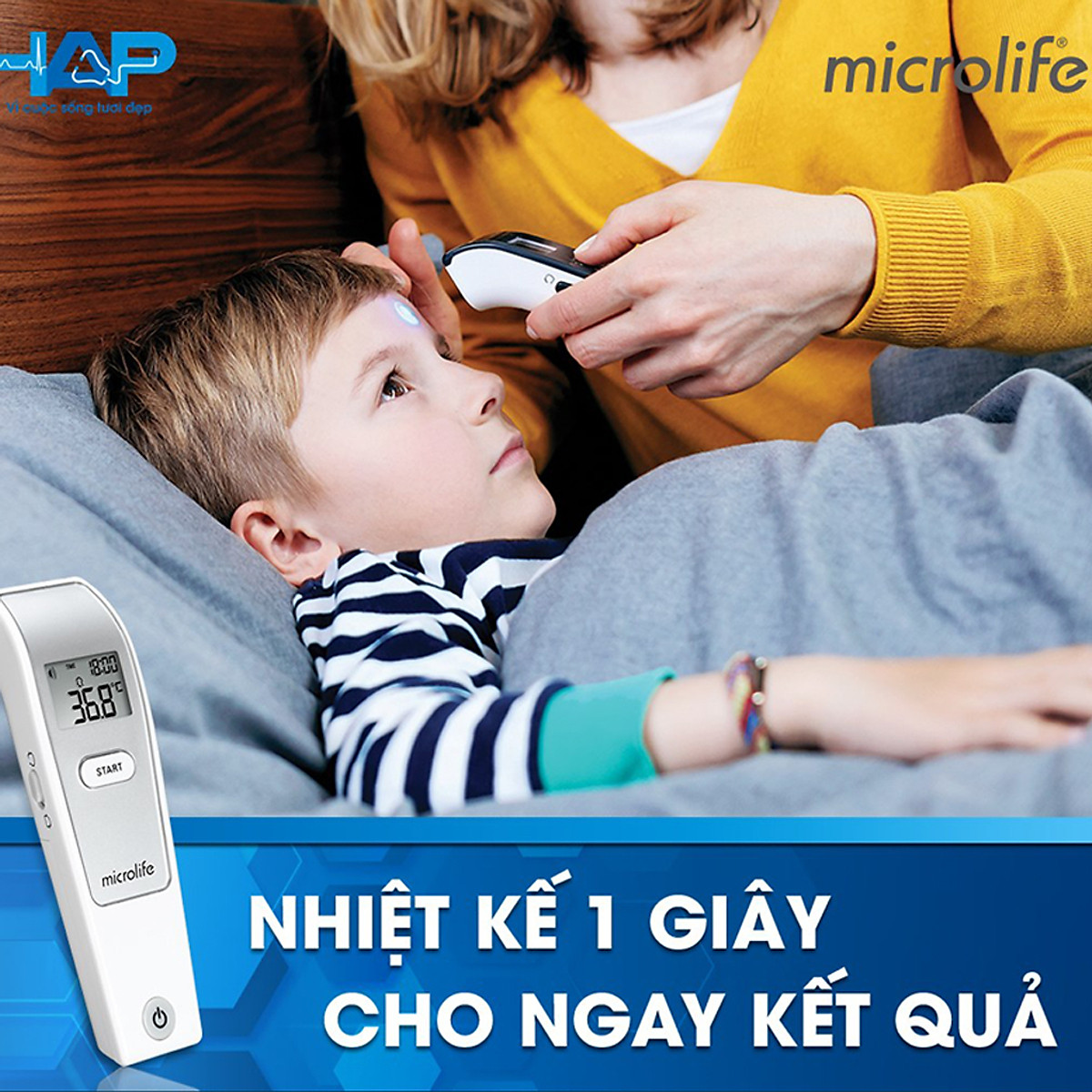Nhiệt kế hồng ngoại đo trán Microlife FR1MF1 - Thương Hiệu Thụy Sĩ