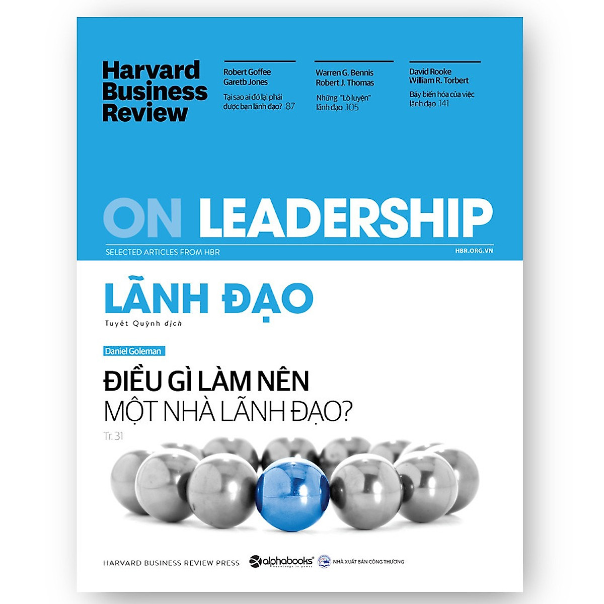 HBR On Leadership - Lãnh Đạo ( Tặng Bookmark Sáng Tạo )