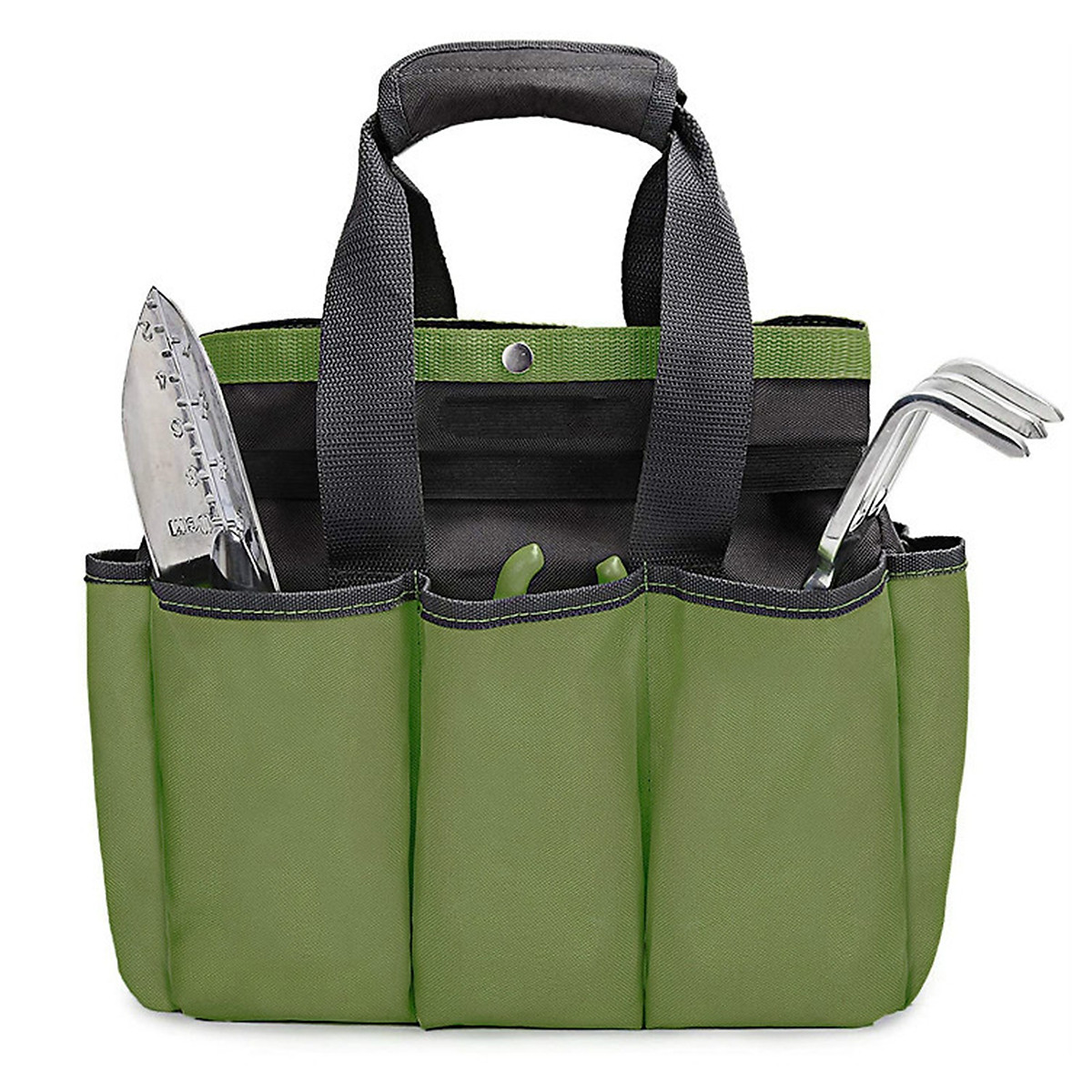 gerymu GJB-KQ Garden Tool Tote Bag for Women - Garden Bags for Tools Garden  Caddy Gardening Organizer with Deep Pockets for Gardener Tools, H
