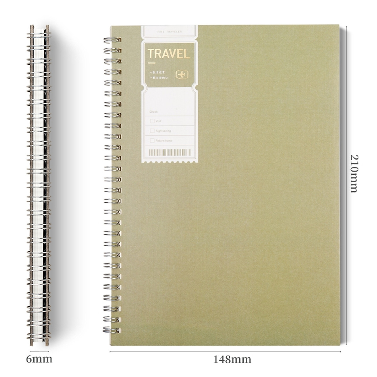 Sổ Tay Ghi Chép Lò Xo Kẻ Ngang B5 Gáy Xoắn 120 Trang Deli - Phù Hợp Làm Sổ Kế Hoach Planner, Viết Nhật Kí, Tập Vở Học Sinh Sổ Tay Văn Phòng - Màu Ngẫu Nhiên - ELB560 ELPB560