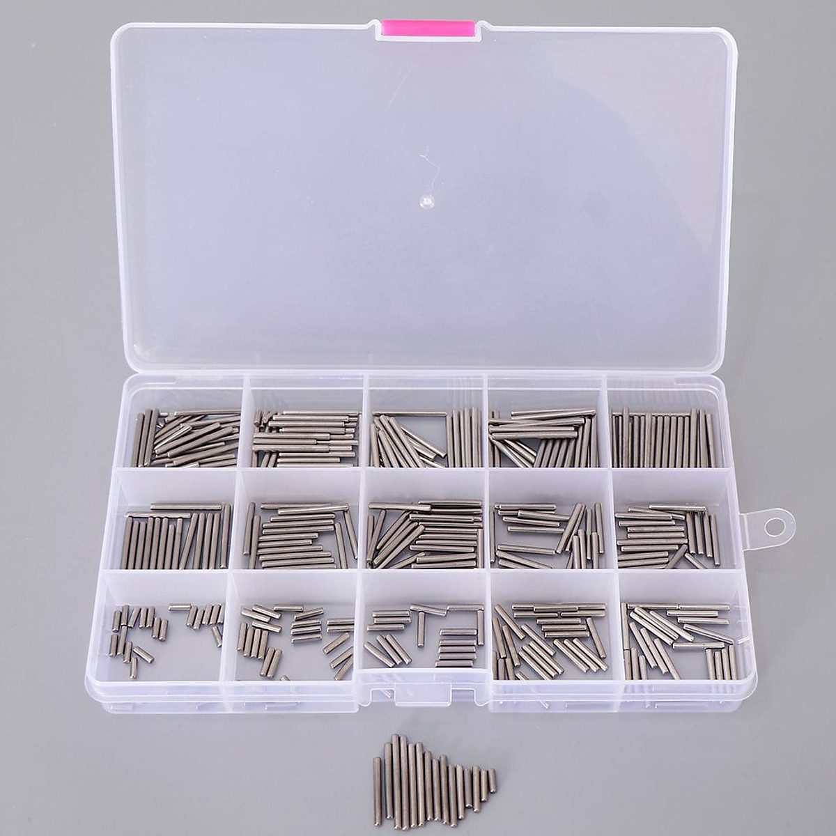 16 Kinds 304 Stainless Steel Slotted Spring Pin Assortment kit ( Split
